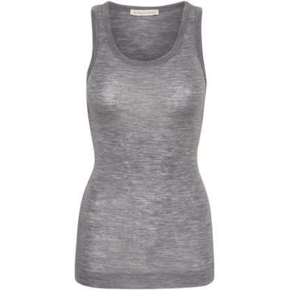 Seamless Basic - Isa tank top, grå  - grå - Size (one size) - Seamless Basic