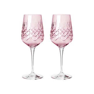 Frederik Bagger - Crispy Topaz Monsieur rødvinsglas, pink, 2 stk - 45 cl - Frederik Bagger