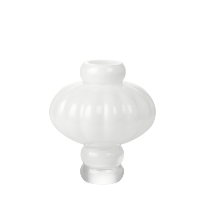 Louise Roe - Balloon vase #02, opal white - H:20 cm. - Louise Roe