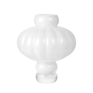 Louise Roe - Balloon vase #03, opal white - H:40 cm. - Louise Roe