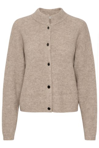 Gestuz - AlphaGZ cardigan  - brun - Size (m) - GESTUZ