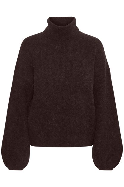 Gestuz - AlphaGZ Is turtleneck  - brun - Size (m) - GESTUZ