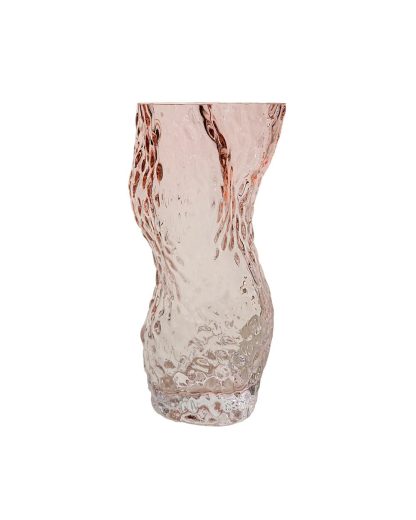 Hein Studio - Ostrea Rock Glass vase - Pale Rose - Hein Studio