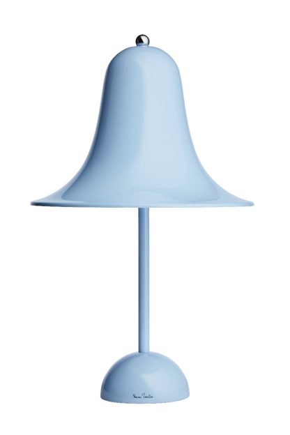 Verpan - Pantop, bordlampe - Light Blue - Ø23 - Verpan