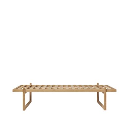 Kristina Dam Studio - Minimal daybed - Solid Oak - Kristina Dam Studio