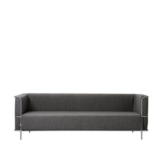 Kristina Dam Studio - Modernist 3-Seater sofa - Grey Wool - Kristina Dam Studio