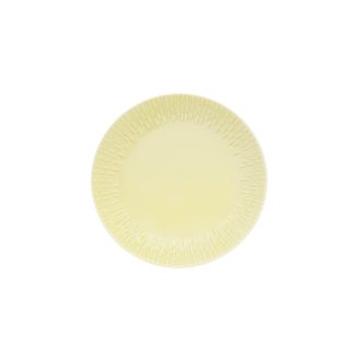 Aida - Confetti Lemon desserttallerken m/relief - Ø21 cm. - Familianna