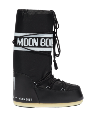 Moon Boot - Icon High Nylon støvler  - sort - Size (39/41) - MOON BOOT