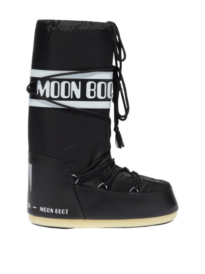 Moon Boot - Icon High Nylon støvler  - sort - Size (39/41) - MOON BOOT