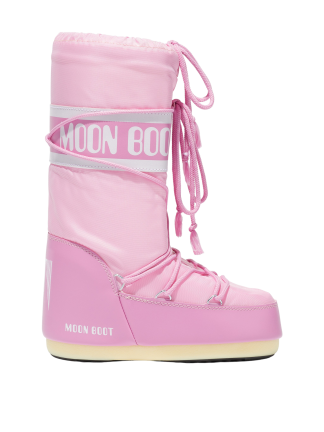 Moon Boot - Icon High Nylon børnestøvle - Light Pink - MOON BOOT