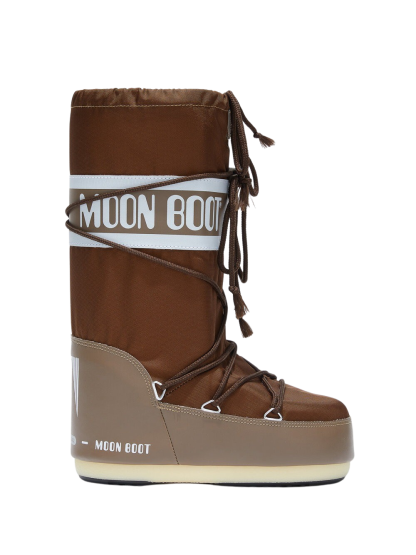 Moon Boot - Icon High Nylon støvler  - brun - Size (39/41) - MOON BOOT