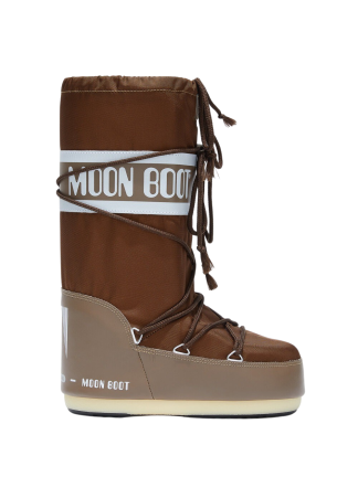 Moon Boot - Icon High Nylon støvler  - brun - Size (36/38) - MOON BOOT