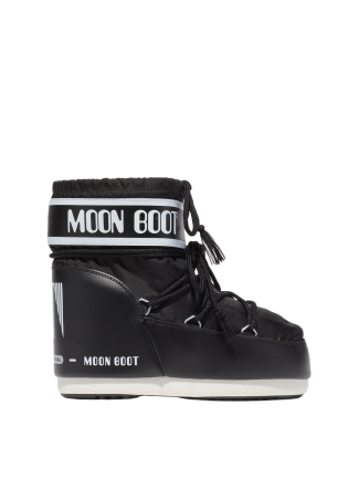 Moon Boot - Icon Low Nylon støvle  - sort - Size (39/41) - MOON BOOT