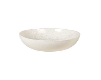 Broste Copenhagen - Nordic Vanilla salatskål, stentøj creme - Ø34 cm - Broste Copenhagen