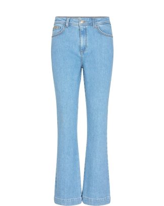 Mos Mosh - Jessica Kyoto Flare Jeans  - blå - Size (27&apos;) - Mos Mosh