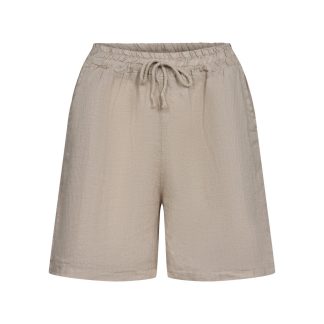 Cabana Living - Hør shorts  - beige - Size (l/xl) - Cabana Living