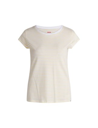 Mads Nørgaard - Organic Jersey Stripe Teasy t - mønstret - Size (s) - Mads Nørgaard