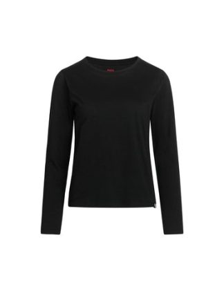 Mads Nørgaard - Organic Jersey Tenna Tee FAV  - sort - Size (s) - Mads Nørgaard