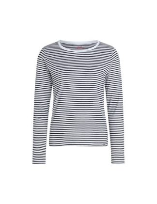 Mads Nørgaard - Organic Jersey Stripe Tenna Tee FAV  - mønstret - Size (s) - Mads Nørgaard