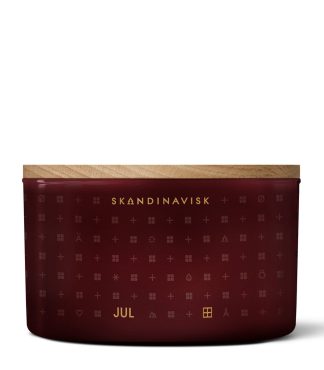 Skandinavisk - Jul duftlys, 475 g. - Merlot red - Skandinavisk