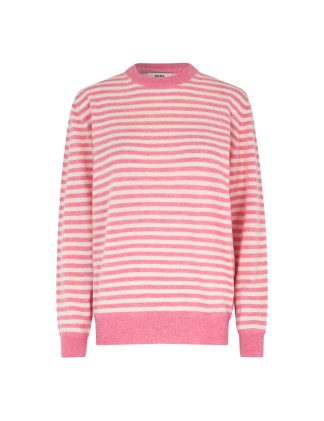 Mads Nørgaard - Kasey Eco Wool striktrøje  - rosa - Size (s) - Mads Nørgaard