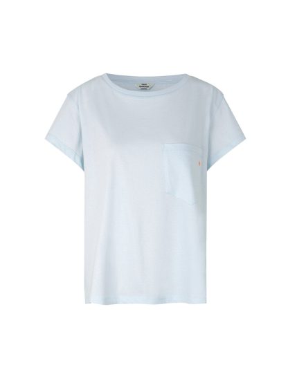 Mads Nørgaard - Organic Jersey Torva t - blå - Size (s) - Mads Nørgaard