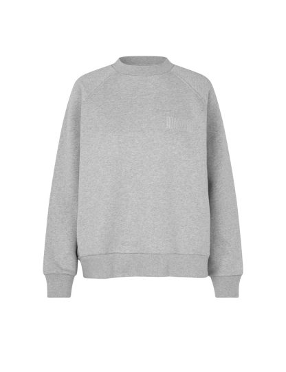 Mads Nørgaard - Allium Sweatshirt  - grå - Size (s) - Mads Nørgaard