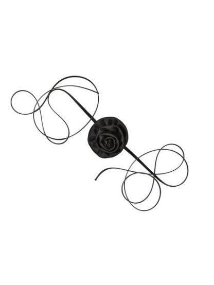 Becksöndergaard - Luster Flower string - sort - Becksöndergaard