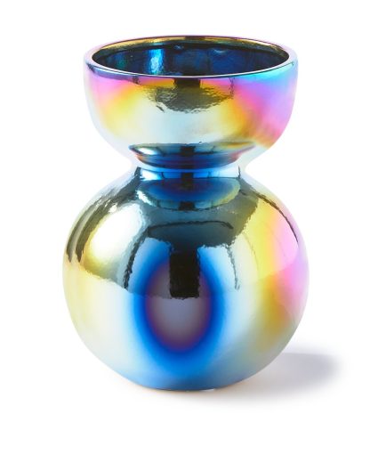 Polspotten - Boolb Oily vase, Multi-colour - lille - POLSPOTTEN