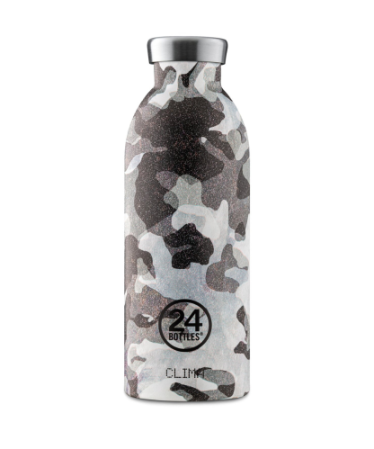 24bottles - Clima termoflaske, Camo Grey - 500 ml. - 24Bottles