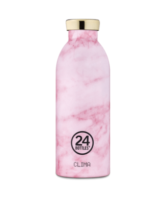 24bottles - Clima flaske, Pink marble - 500 ml. - 24Bottles