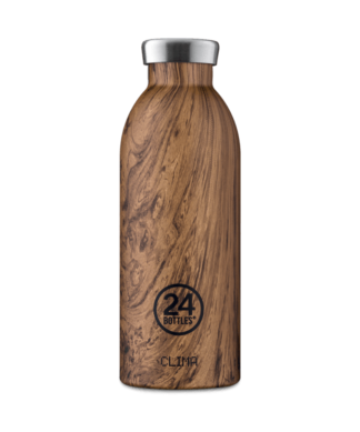 24bottles - Clima flaske, Sequoia wood - 500 ml. - 24Bottles