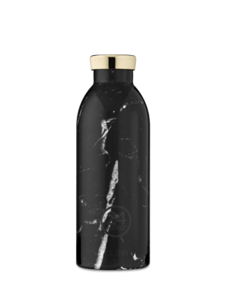 24bottles - Clima flaske, Black marble - 500 ml. - 24Bottles