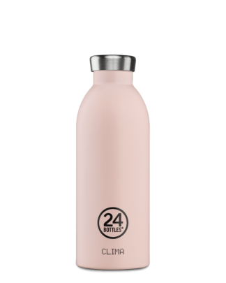 24bottles - Clima flaske, Dusty pink - 500 ml. - 24Bottles