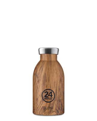 24bottles - Clima flaske, Sequoia wood - 330 ml. - 24Bottles