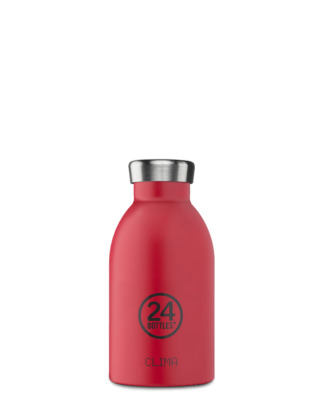 24bottles - Clima flaske, Hot red - 330 ml. - 24Bottles