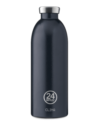 24bottles - Clima flaske, Rustic deep blue - 850 ml. - 24Bottles