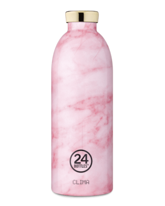 24bottles - Clima flaske, Pink marble - 850 ml. - 24Bottles