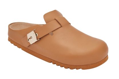 Scholl - Grace Iconic læder clogs  - brun - Size (38) - Scholl