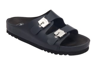 Scholl - Kim Iconic Læder sandaler  - sort - Size (36) - Scholl