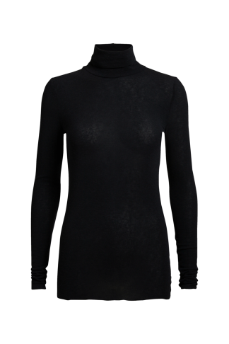 Gai+lisva - Anna Wool Turtleneck langærmet t - sort - Size (m) - Gai+Lisva