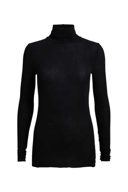 Gai+lisva - Anna Wool Turtleneck langærmet t - sort - Size (s) - Gai+Lisva