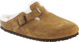 Birkenstock - Boston shearling Clogs  - brun - Size (36) - Birkenstock