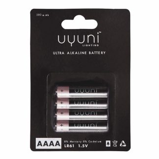 Uyuni - Lighting batterier, AAAA - 4 pk. - Uyuni