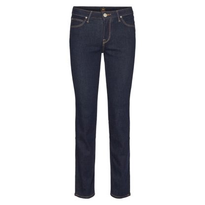 Lee - Marion straight rinse Jeans - blå - Size (31/33) - Lee