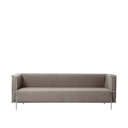 Kristina Dam Studio - Modernist 3-Seater sofa - Beige Wool - Kristina Dam Studio