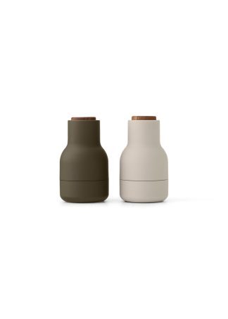 Audo Copenhagen - Bottle Grinder kværn, 2 stk. - small, Hunting Green/Beige - Audo Copenhagen