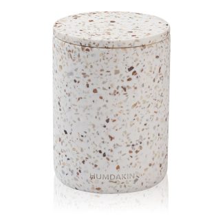 Humdakin - Lucca terrazzo vase m.låg - rød/beige - Maanesten