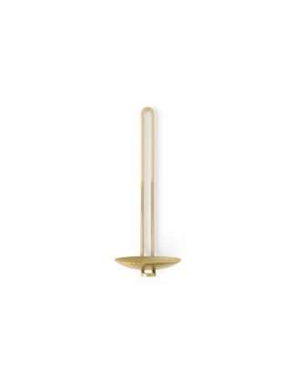 Audo Copenhagen - Clip væglysestage, Tealight Brass - H20 cm. - Audo Copenhagen