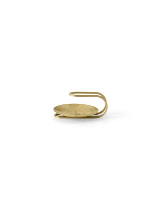 Audo Copenhagen - Clip lysestage, Brass - H5 cm. - Audo Copenhagen